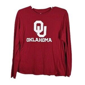 Fanatics Oklahoma Sooners Men's XL Red Long Sleeve Shirt